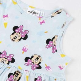 Robe Minnie Mouse Turquoise 3-4 Ans