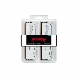 Kingston FURY Beast 64GB DDR5 6400MT/s CL32 DIMM Kit de 2 Blanc RGB EXPO