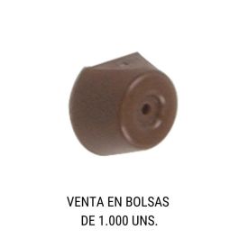 HERRAJES ALK Support Étagère Milieu Point Brun 1000 Unités