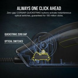 Corsair Souris Gaming M75 RGB Filaire Ambidextre Noire