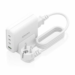Chargeur sans fil Aisens ASCH-140W4P055-W Blanc 140 W