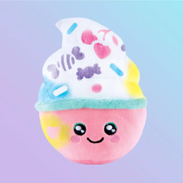 Canal Toys AIR 072 - Kit d'activité créative Airbrush Plush avec peluche Squishy Food'tastic à décorer, feutres parfumés et pochoirs - Jouet dès 6 ans