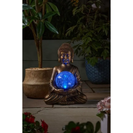 Smart Garden SMA5050642089005 Globo terráqueo con Buda y solitario