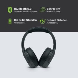 Casques avec Microphone Muse M295ANC Noir Gris