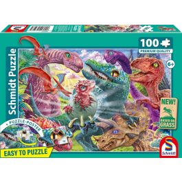 Schmidt Spiele Puzzle 100 Pièces Petit Dino, Grandes Aventures - Paysage Détailé - Dès 6 Ans Precio: 31.824. SKU: B1JXSDCXW3