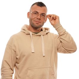 Monture de Lunettes Homme Longines LG5017-H-57032 Doré ø 57 mm