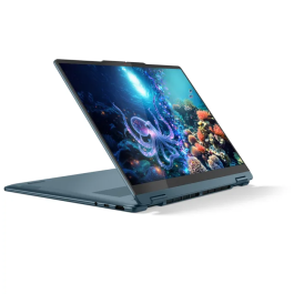 Lenovo Yoga 7 14AKP10 - PC Portable 2-en-1 14" OLED Tactile, Windows 11, AMD Ryzen 7 AI 350, Copilot+, 16 Go RAM, 512 Go SSD - Clavier AZERTY