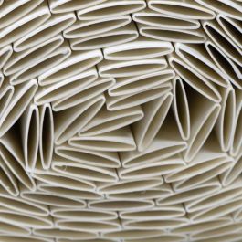 Canisse PVC double face - NATURE - 1 x 3 m - 1600 g/m² - Occultant 4/5 - Anti-UV - Blanc