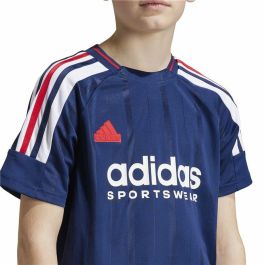 T-shirt à manches courtes unisex Adidas Tiro Nations Pack Bleu