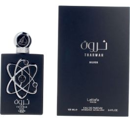 Lattafa THARWAH ARGENT Eau de Parfum Vapo 100 ml pour Homme Boisé Aquatique