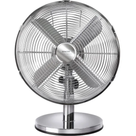 Sencor SFE 3040SL - Ventilateur de bureau 30 cm, 3 vitesses, oscillation 90°, inclinaison réglable, 35 W, argenté Precio: 61.884. SKU: B19HTFNSGH