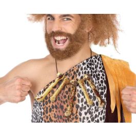 Collier cavernicole en os unisexe adulte - Accessoire de déguisement préhistorique, tribal ou barbare pour carnaval ou Halloween - Couleur blanc Precio: 11.4999996. SKU: B1EBDWS2ZZ