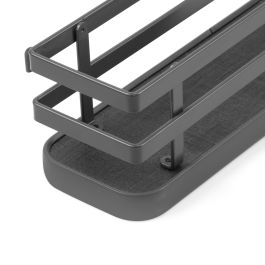Emuca Kit de plateau à épices Titane pour meuble de cuisine ou élément suspendu, acier, gris anthracite