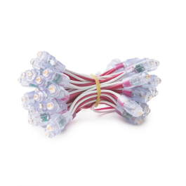 Pixel LED DE-PIX-9-A Module LED 0.1W 2Lm 9mm 12V Epistar Morado 50 Unidades 50.000H