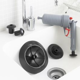 Pistolet Déboucheur à Air Comprimé Universel avec Adaptateurs KlinGun InnovaGoods