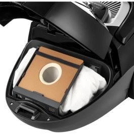 Sencor Aspirateur Traîneau avec Sac SVC 5501BK - Moteur ECO 700 W, Filtre HEPA H13, 75 dB(A), 2 L, Noir - Régulation Électronique, Enrouleur Automatique