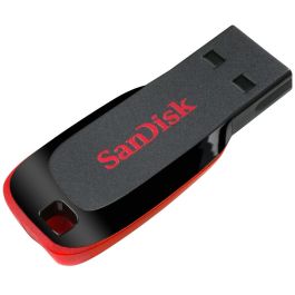 STICK 32GB USB 2.0 Sandisk Cruzer Blade black/red