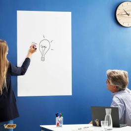 Tableau blanc Bic 870492 Adhésif 2 x 1 m