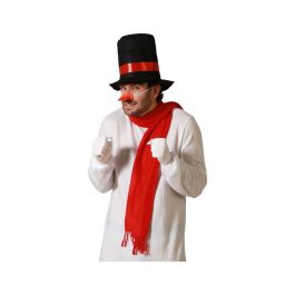 Déguisement pour Adultes Bonhomme de Neige Blanc Taille unique (4 Unités)