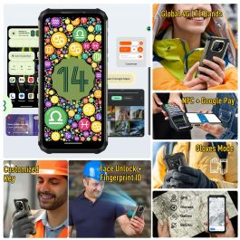 Smartphone Ulefone ARMOR X32 12 GB RAM 128 GB Noir