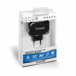 Chargeur mural TooQ TQWC-1S02 USB 17W Noir 17 W Precio: 7.5. SKU: S0208500