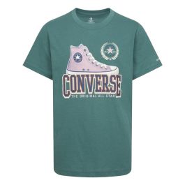 T shirt à manches courtes Enfant Converse Script Sneaker Gfx Sse Cyan Precio: 22.6899996. SKU: B1B7R2RR82