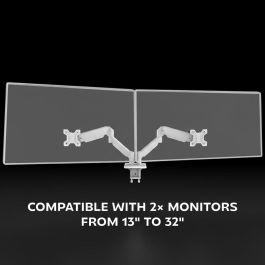 Support de table d'écran Mars Gaming MARMPRO2W 32" 10" (2 Unités)