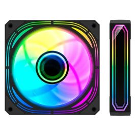 Ventillateur de cabine CoolBox KIT 4 Vent.12cm ARGB Infinity Pro Ø 12 cm