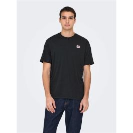 T-shirt à manches courtes homme Only & Sons Onsdawson Reg Ss Tee Vd Noir S