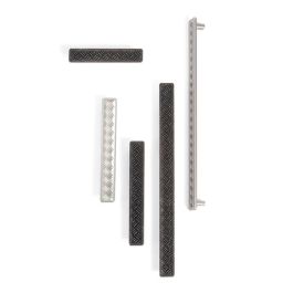 GIUSTI Tirador Zamak Lain Noir Vintage Distance Trou 96mm