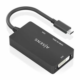 Câble HDMI Aisens A109-0954 15 cm Noir