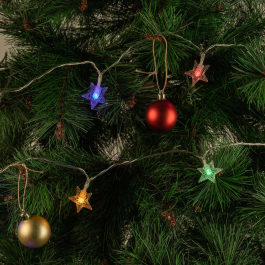 Guirlande LED Intérieure 3M RGB [HO-XMAS-017-IP20-3M-RGB] - Usage Facile, Fonctionnement à Piles