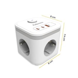 Réglette Fellowes 100137167 Noir (2 m)