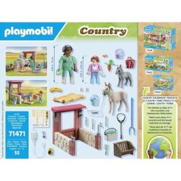 Playmobil 71471 Vétérinaire avec animaux de la ferme