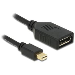 DELOCK Adapterkabel mini DisplayPort St > DisplayPort Bu black