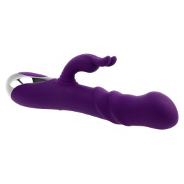 Vibration de Stimulation Double Evolved Playboy Violet Pourpre