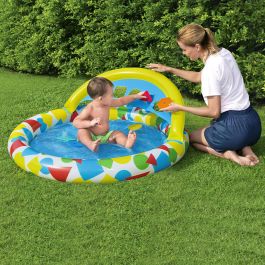 Bestway Piscine Gonflable Infantile Apprentissage 120x117x46 cm +4 mois Jardin 52378