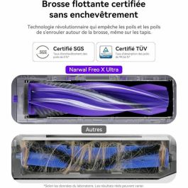 Narwal Freo X Ultra Robot Aspirateur avec Station d'Accueil Tout-en-Un, 8200 PA, NAR6972075732565