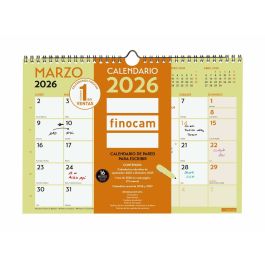 calendrier mural Finocam Multicouleur A4 Papier