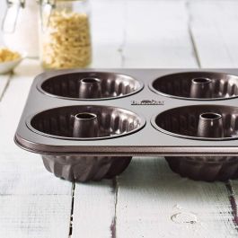 Plaque de cuisson cake - BIRKMANN - EASY BAKING - Acier carbone - Anti adhésif - Ø10 cm, 35 x 27 x 5 cm