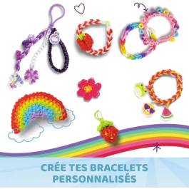 Rainbow Loom Treasure Trove - Kit créatif pour bracelets élastiques DIY - Coffret avec 11 000 élastiques (28 couleurs), fermoirs et accessoires - Idée cadeau enfant dès 7 ans