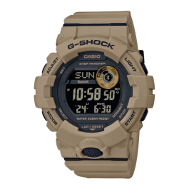 Casio Montre Connectée Bluetooth, Résistance aux Chocs, Compteur de Pas, Lumière LED, Chronomètre, Alarme, Calendrier Automatique