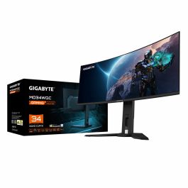 Gigabyte Moniteur OLED Courbé MO34WQC 34" 3440x1440 175Hz 0,03ms 21:9 HDR400 Noir