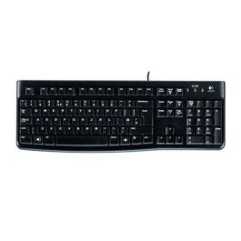 Clavier Logitech K120 Noir Espagnol Qwerty (10 Unités)