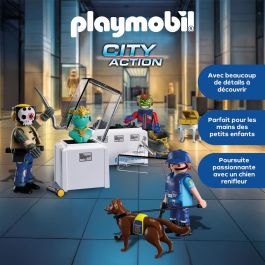Playmobil 71876 Musée d'Arrestation de Voleurs, Police, Action Urbaine, 50 Pièces, Âges 4+