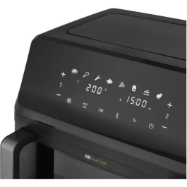 Sencor SFR 9650BK - Friteuse à air sans huile, 9 L, 8 programmes, thermostat 80-200°C, affichage numérique, panier amovible antiadhésif