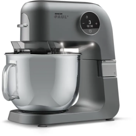 Sencor STM 7740 PAUL 2 - Robot pâtissier 1500 W avec 2 bols (6 L, 3.5 L), 8 vitesses et accessoires pour pétrir, fouetter, hacher - Acier inoxydable - Garantie 6 ans