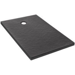 Receveur de douche extra-plat Jacob Delafon Ipso E62302-AGM 100x80x3,5 cm - Gris anthracite, texture pierre Precio: 317.9499996. SKU: B1AFPVQR79