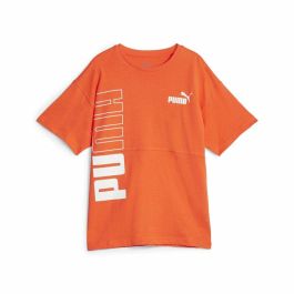T shirt à manches courtes Enfant Puma Power Colorblock Orange Foncé Precio: 24.5000004. SKU: B1KBAVLB3Z