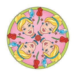 Travaux Manuel en papier Ravensburger Mandala Midi Disney Princesses